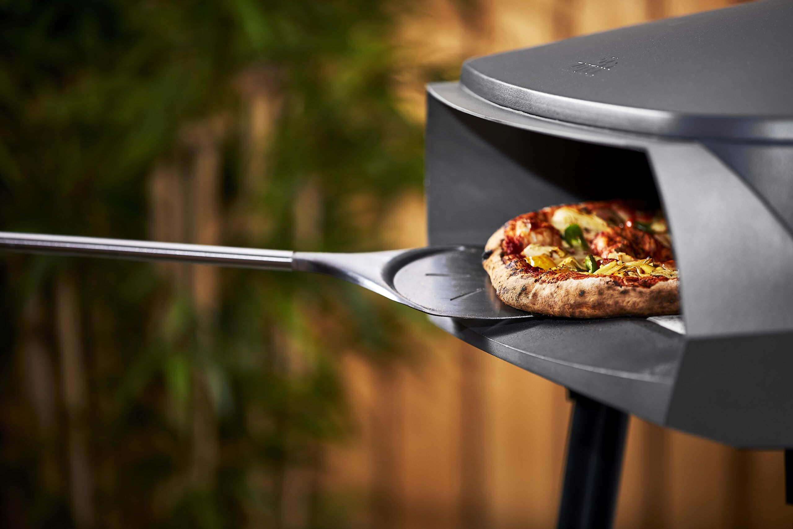 Pizzaofen und Pizzaschieber